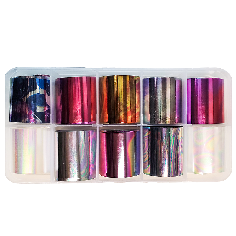 Chrome Series I - Nail Art Transfer Foils