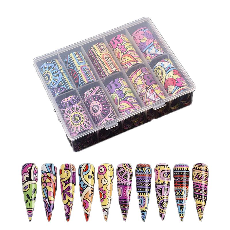 Clowning Around #21 - Nail Art Transfer Foils