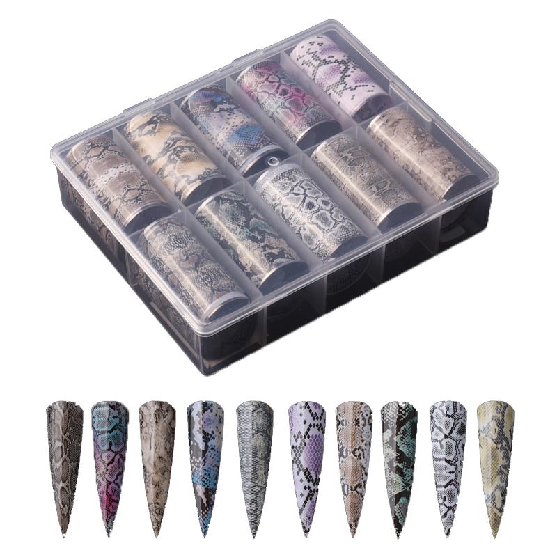 Snake Skin #28 - Nail Art Transfer Foils