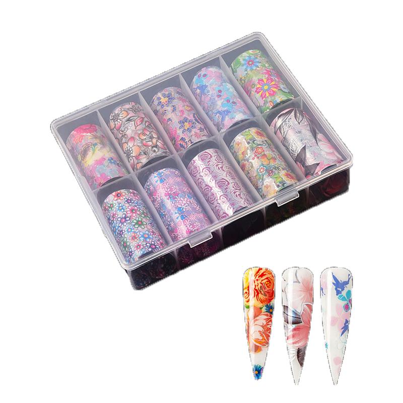 Spring Bouquet #23 - Nail Art Transfer Foils